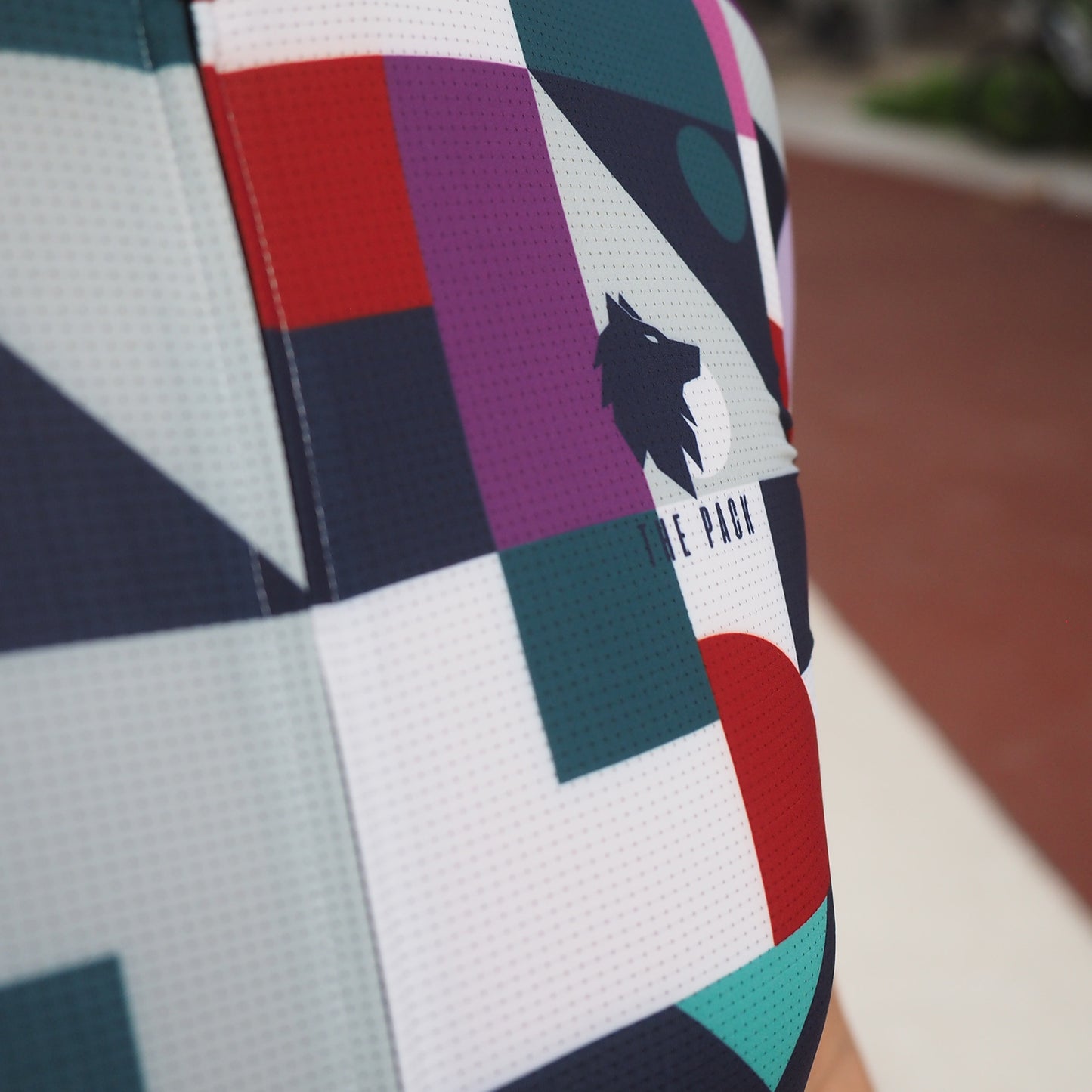 The Pack Alpha Geometric Jersey - Men (Harlequin)