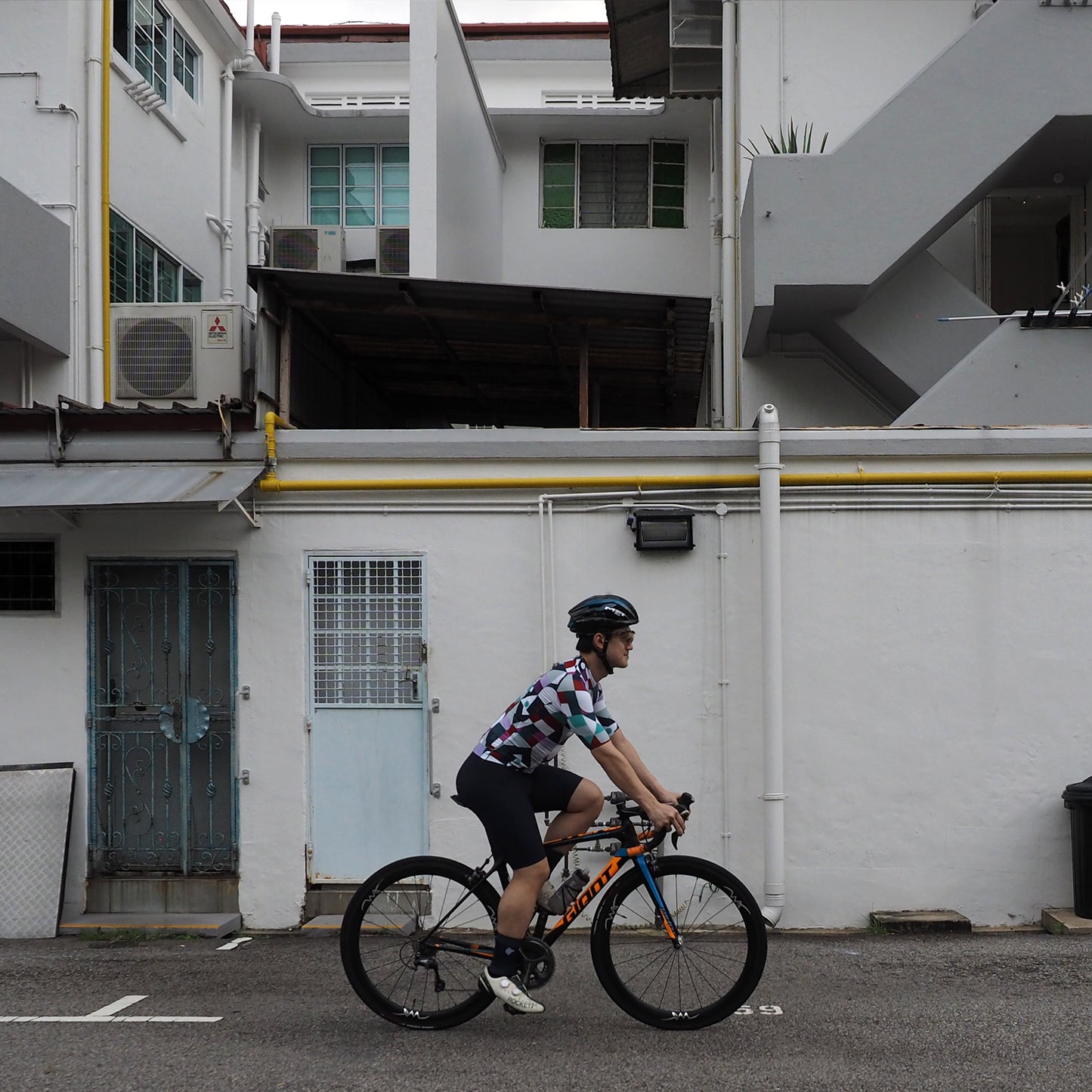 The Pack Alpha Geometric Jersey - Men (Harlequin)