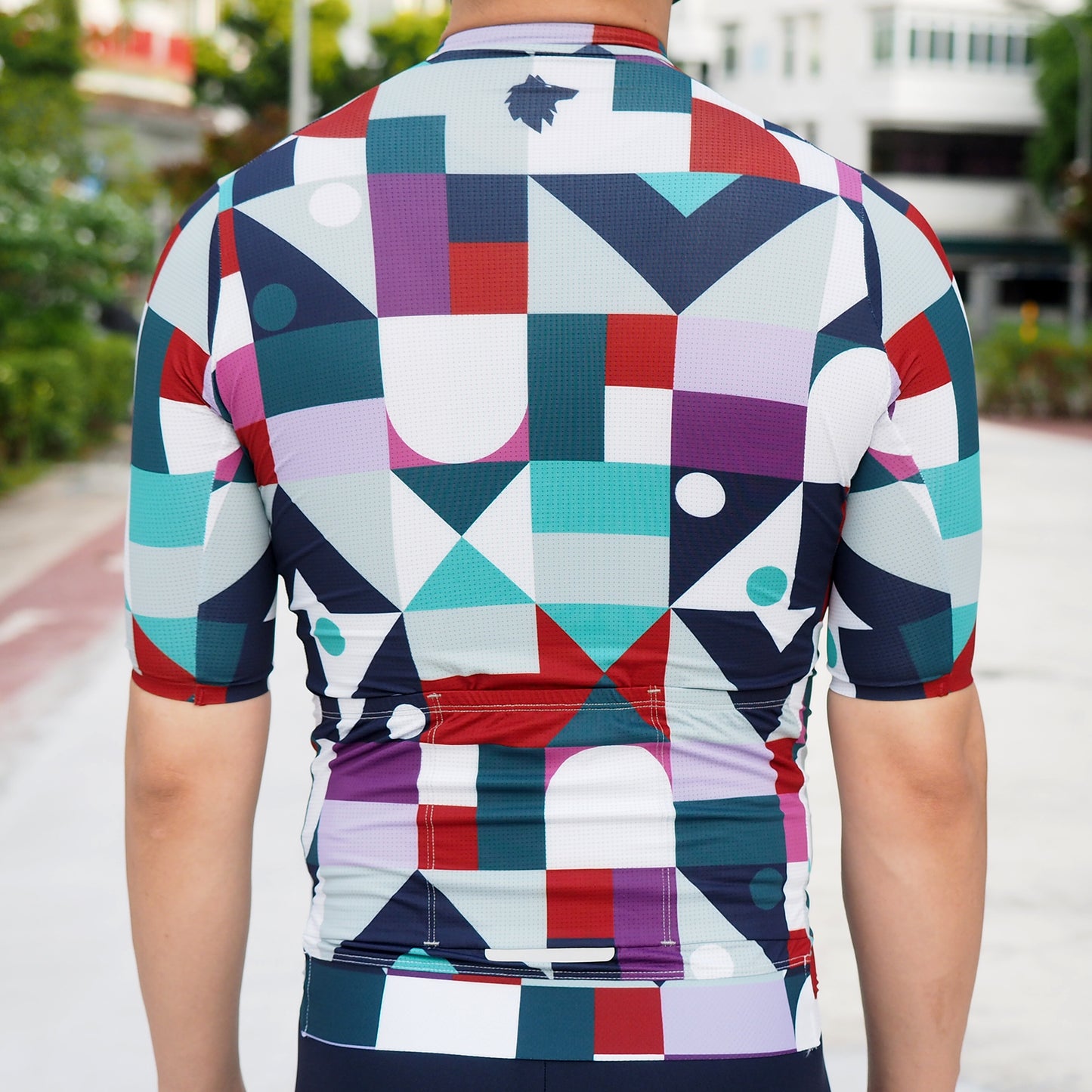 The Pack Alpha Geometric Jersey - Men (Harlequin)