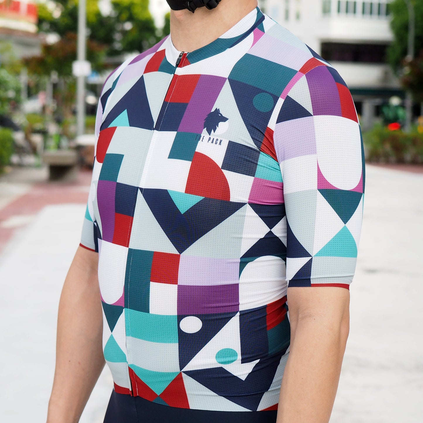 The Pack Alpha Geometric Jersey - Men (Harlequin)