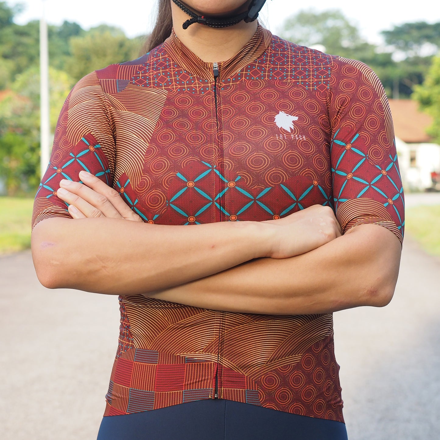 The Pack Alpha Batik Jersey - Ladies (Imperial Aureate)
