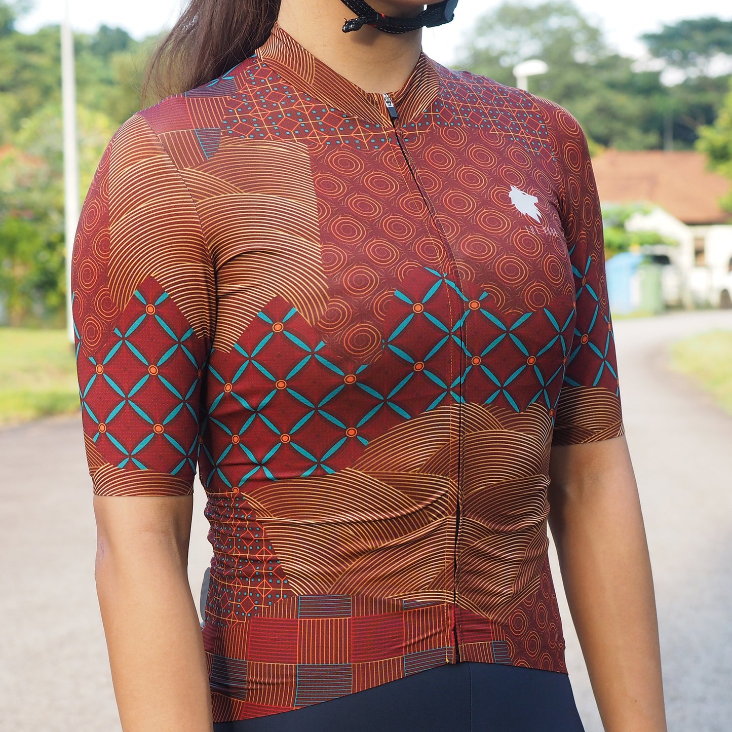 The Pack Alpha Batik Jersey - Ladies (Imperial Aureate)