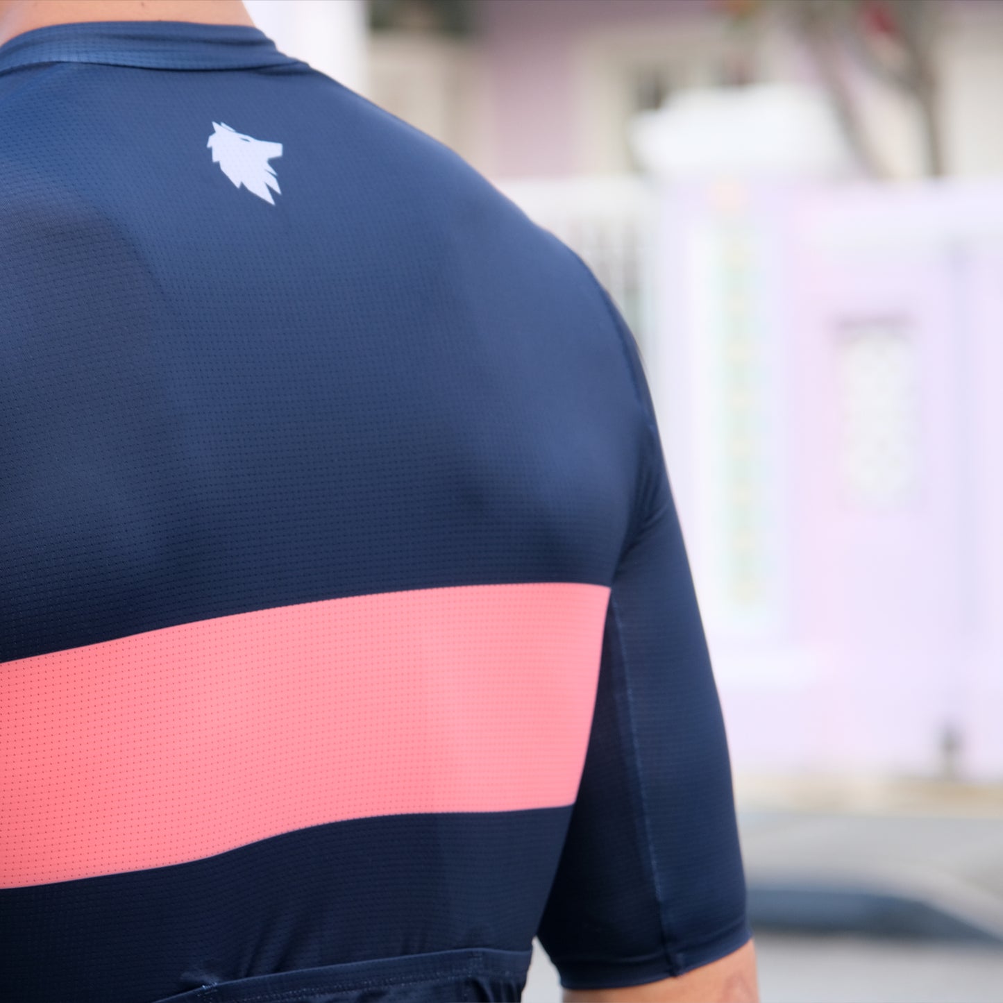 The Pack Alpha Jersey - Men (Navy Flamingo)