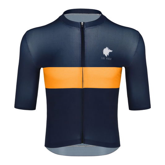 The Pack Alpha Jersey - Men (Navy Saffron)