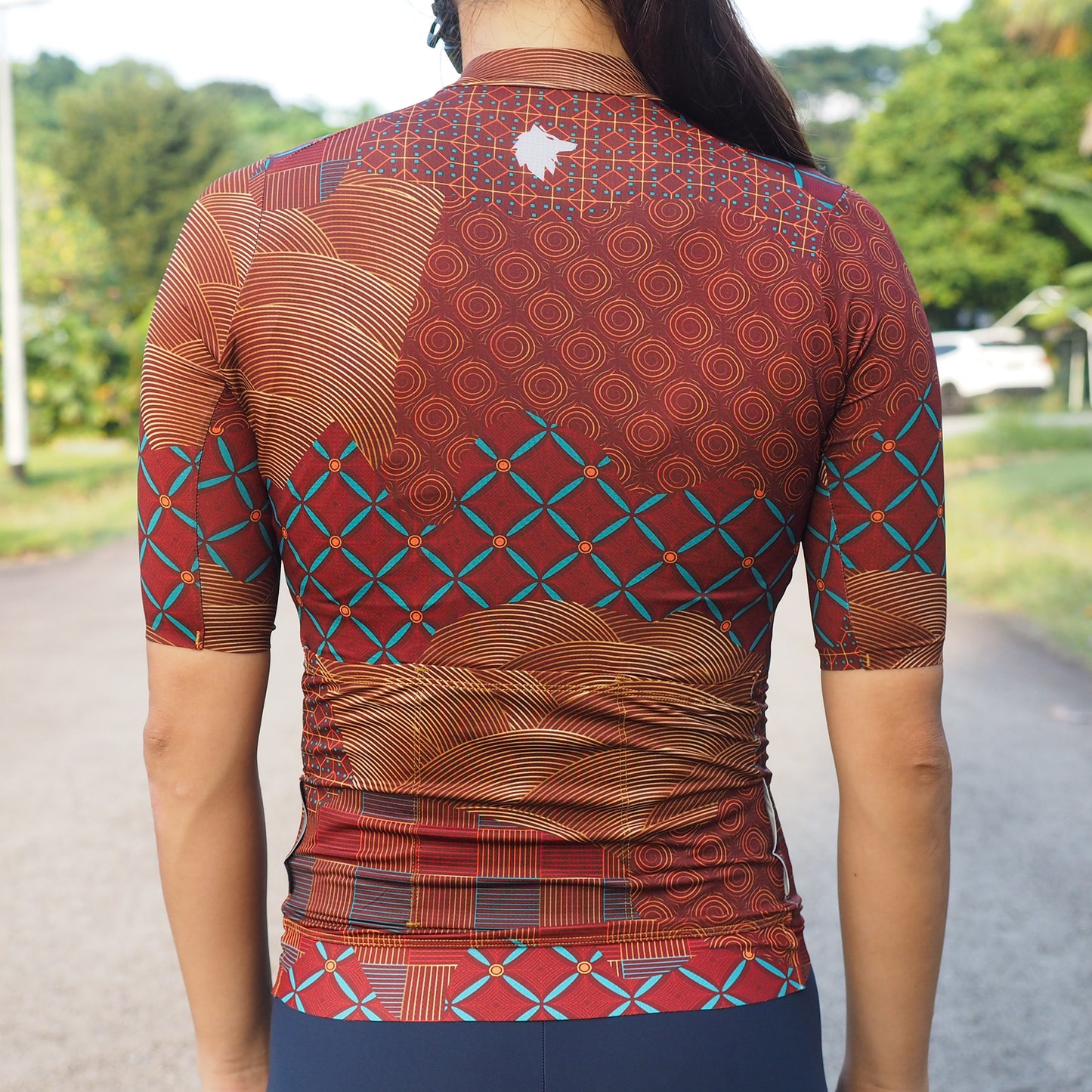 The Pack Alpha Batik Jersey - Ladies (Imperial Aureate)