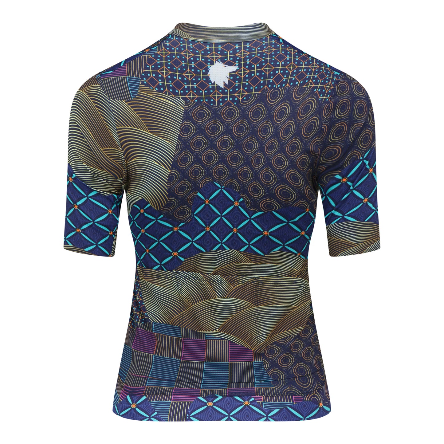 The Pack Alpha Batik Jersey - Ladies (Royal Aureate)