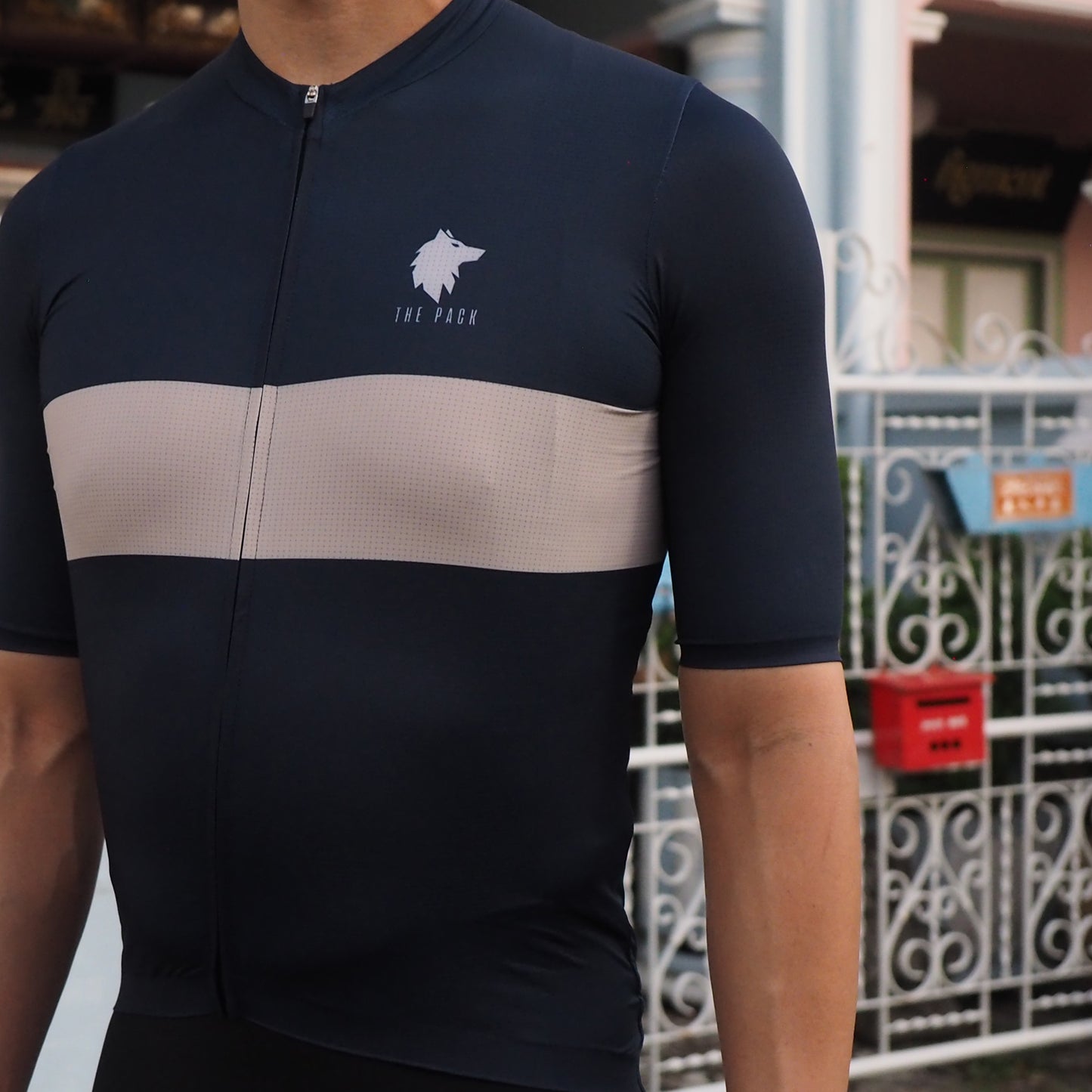 The Pack Alpha Jersey - Men (Navy Almond)