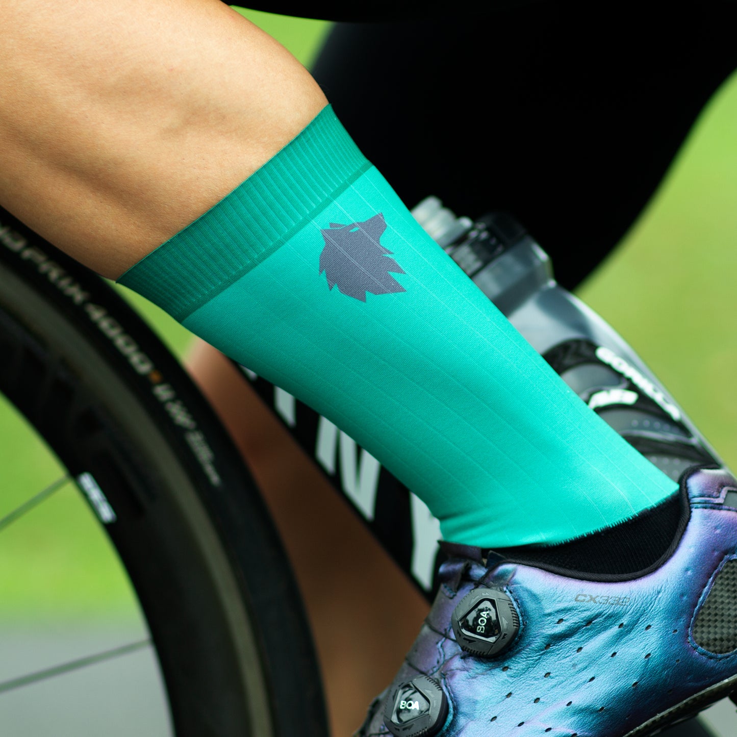 The Pack Aero Socks (Green)